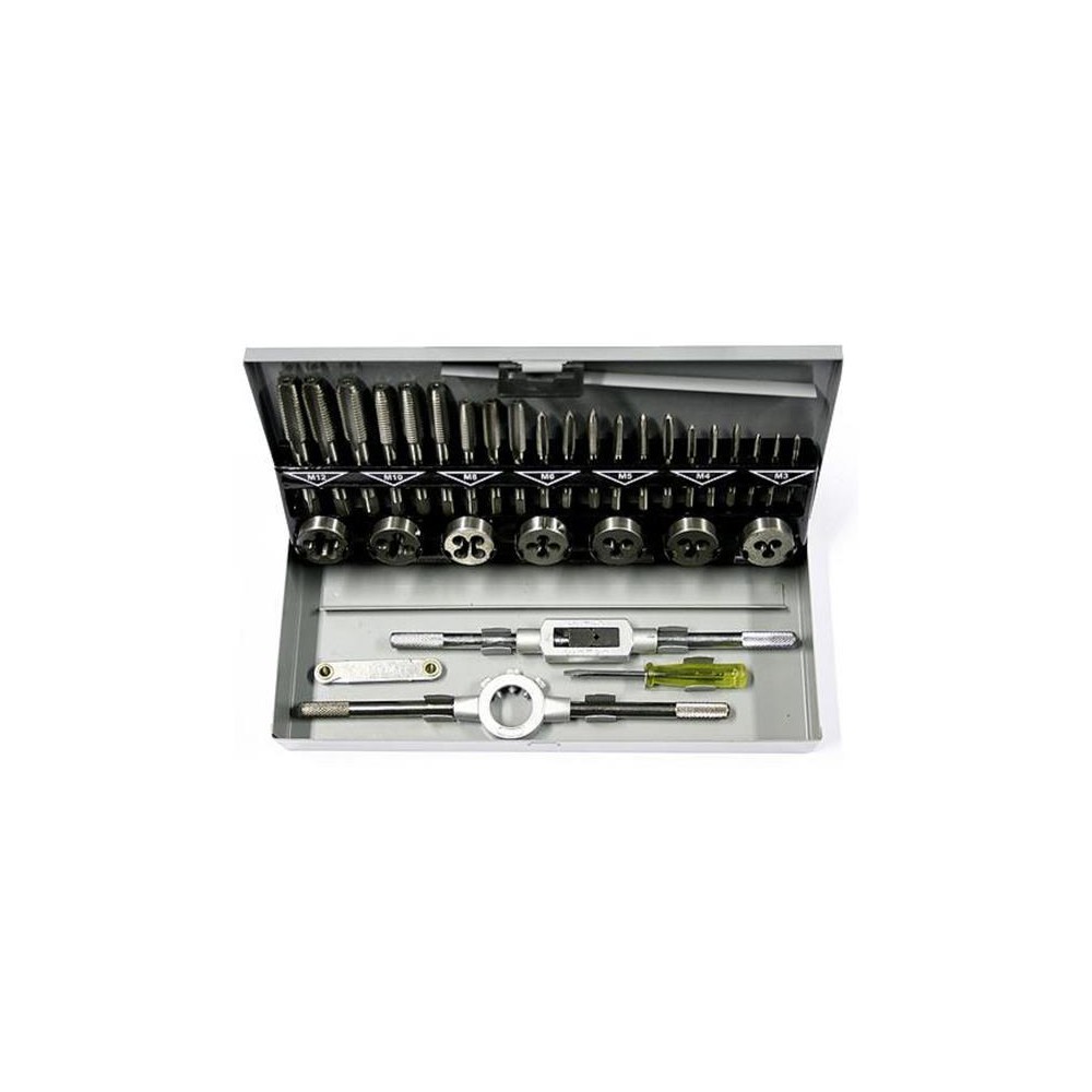 Sriegiklių rinkinys TES SL224038XX 33vnt-Sriegikliai