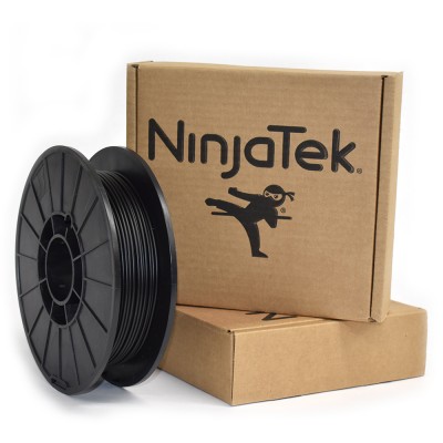"NinjaFlex" gija - 2.85 mm - 0.5 kg - Vidurnakčio juodos