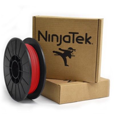 "NinjaFlex" gija - 2.85 mm - 0.5 kg - Ugnies raudonumo-Flexible