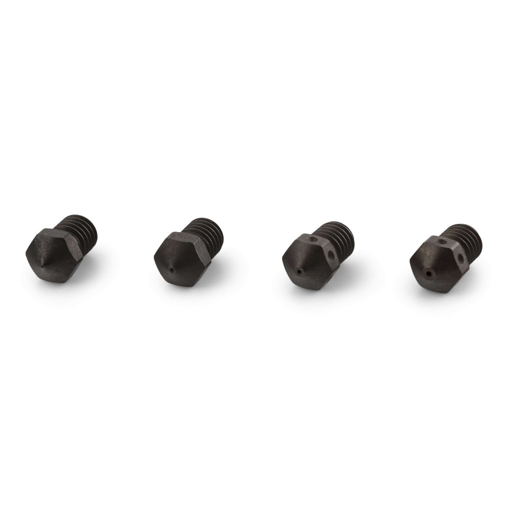 "RepRap" M6 mišraus dydžio grūdintas antgalis - 1,75 mm - 4 "RepRap" M6 mišraus dydžio grūdintas antgalis - 1,75 mm - 4