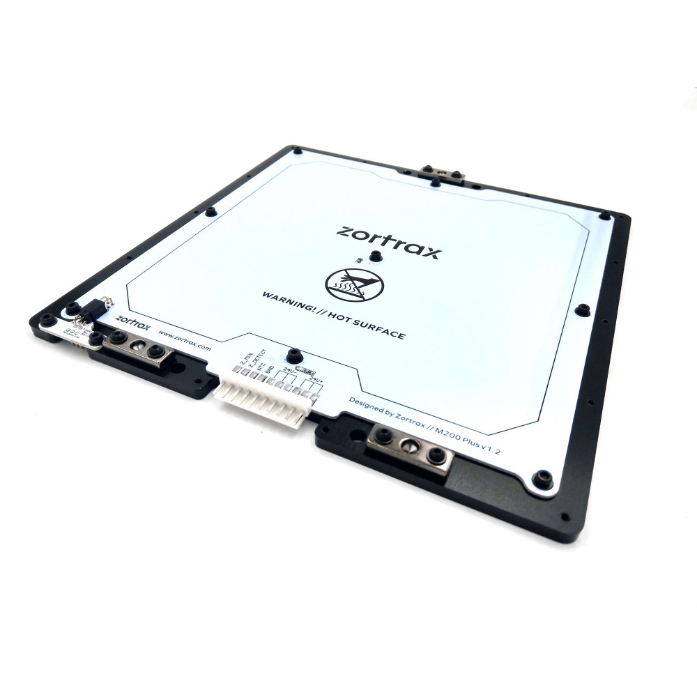 Zortrax M200 Plus šildomas padas be perforuotos plokštės-Prino Zortrax M200 Plus šildomas padas be perforuotos plokštės-Prino