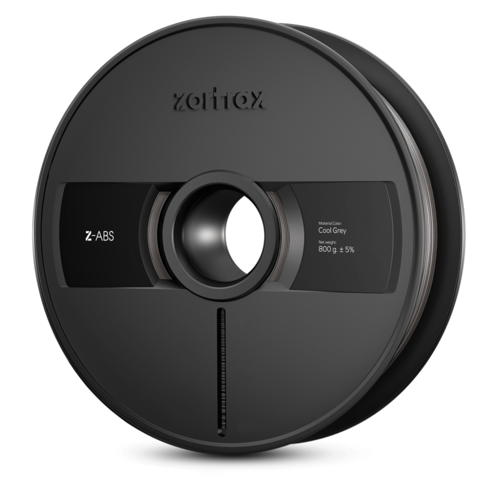 Zortrax Z-ABS gijos - 1,75 mm - 800g - Vėsiai pilka-ABS Zortrax Z-ABS gijos - 1,75 mm - 800g - Vėsiai pilka-ABS
