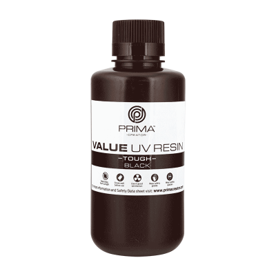 PrimaCreator Value Tvirtos UV dervos (ABS Like) - 500 ml -