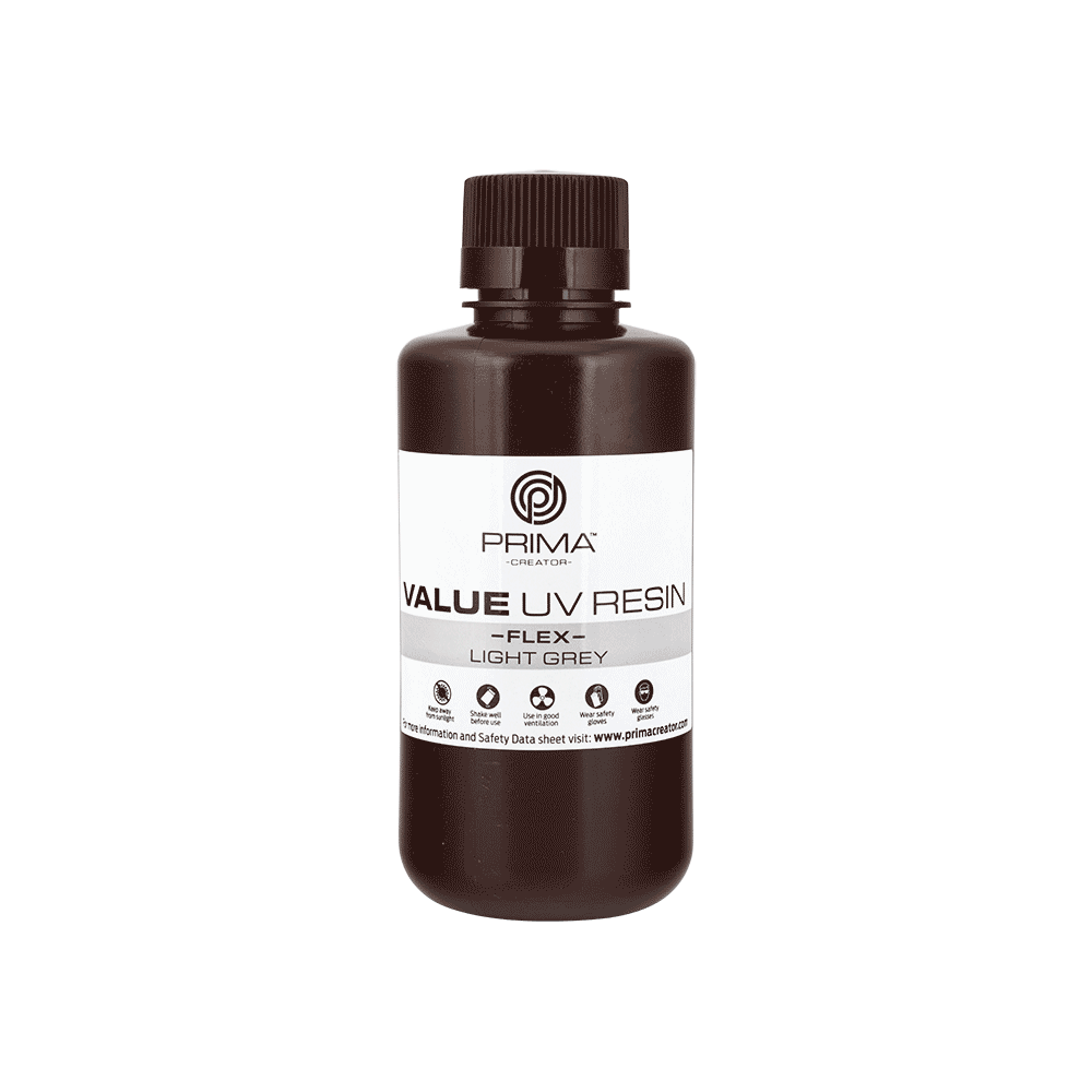 PrimaCreator "Value Flex" UV derva - 500 ml - Šviesiai PrimaCreator "Value Flex" UV derva - 500 ml - Šviesiai