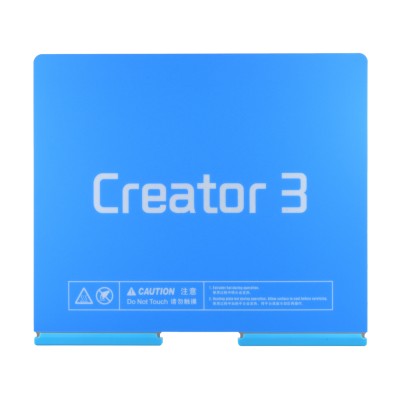 Flashforge "Creator3" lanksti spyruoklinio plieno statybinė