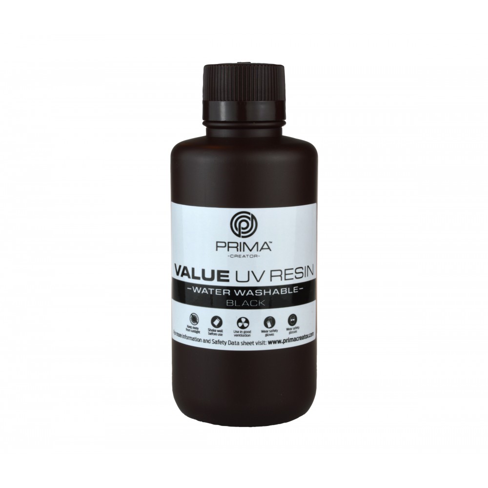 PrimaCreator Value Vandeniu nuplaunama UV derva - 500 ml - PrimaCreator Value Vandeniu nuplaunama UV derva - 500 ml -