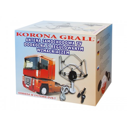 Antena TV dookólna z uchwytem 12/24V-PROL
