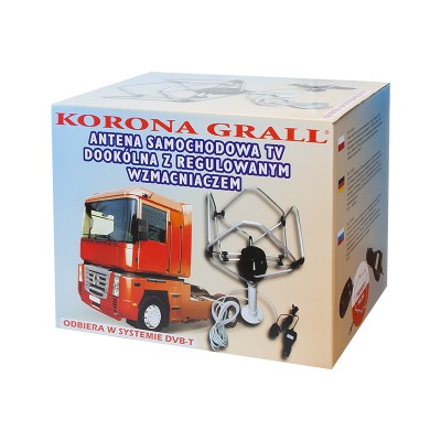 Antena TV dookólna z uchwytem 12/24V-PROL