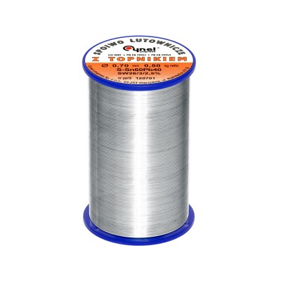 Cyna 0,70/500g/spoiwo LC60-SW26-Lydmetaliai