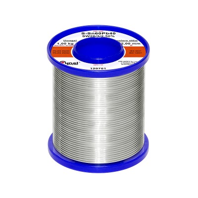 Cyna 2,00/ 1kg/spoiwo LC60-SW26-Lydmetaliai