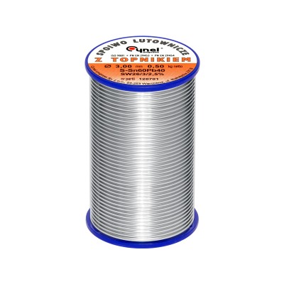 Cyna 3,00/500g/spoiwo LC60-SW26-Lydmetaliai