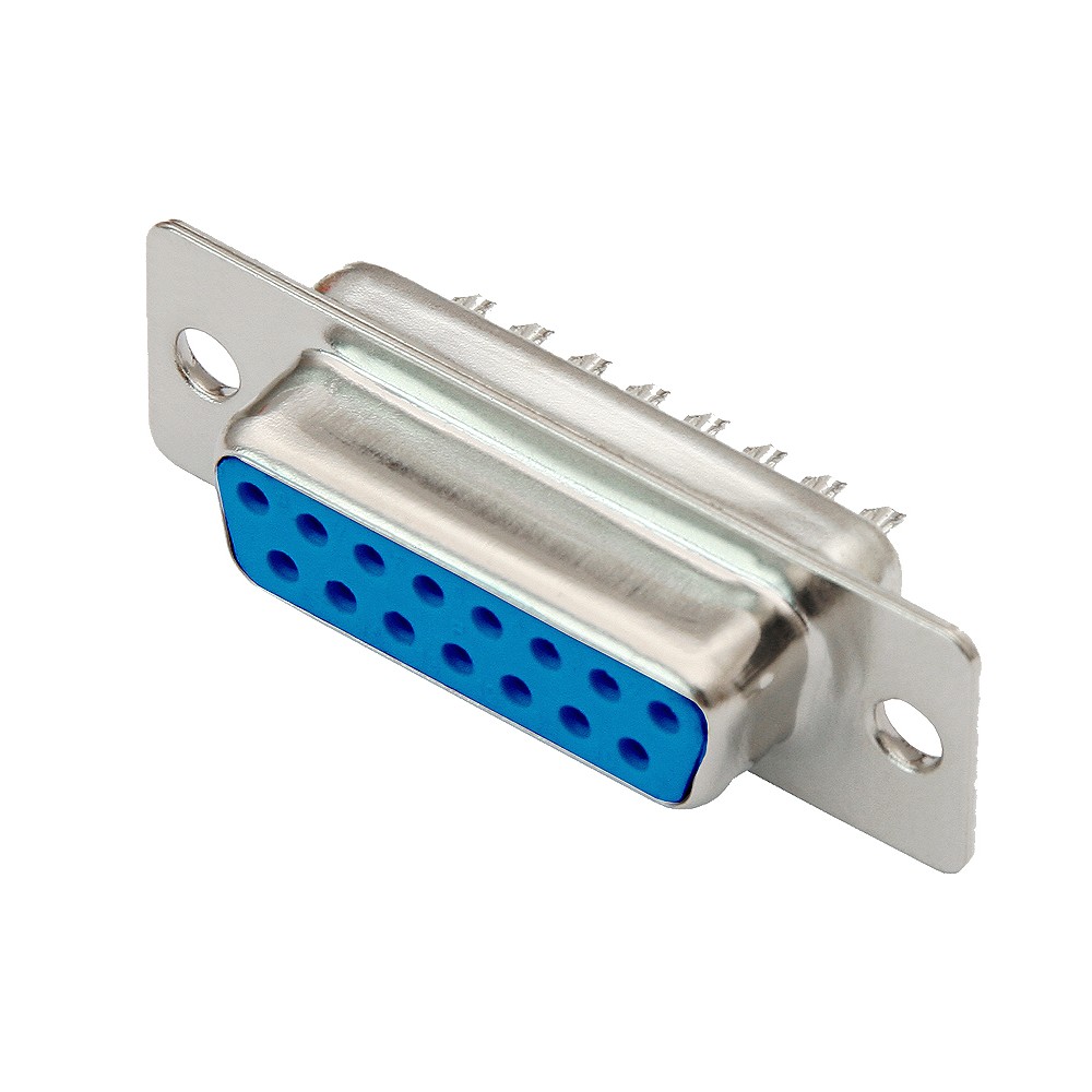 D-SUB DB15(F) GNIAZDO lutowane na kabel-CANON jungtys