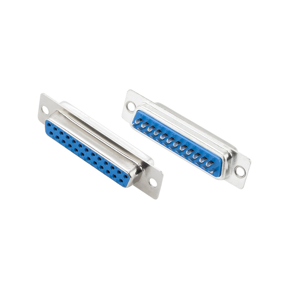 D-SUB DB25(F) GN.na kabel lutowane-CANON jungtys D-SUB DB25(F) GN.na kabel lutowane-CANON jungtys