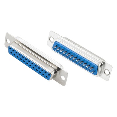 D-SUB DB25(F) GN.na kabel lutowane-CANON jungtys