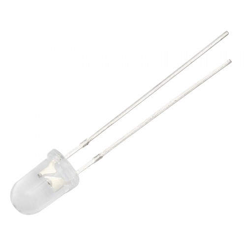 DIODA LED 5 mm ( NIEBIESKA aišku )-PROL