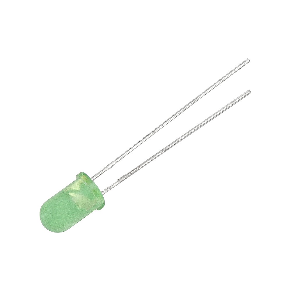DIODA LED 5 mm ( ZIELONA matowa )-PROL DIODA LED 5 mm ( ZIELONA matowa )-PROL