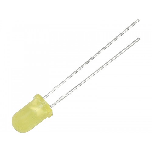 DIODA LED 5 mm ( ŻÓŁTA matowa )-PROL DIODA LED 5 mm ( ŻÓŁTA matowa )-PROL