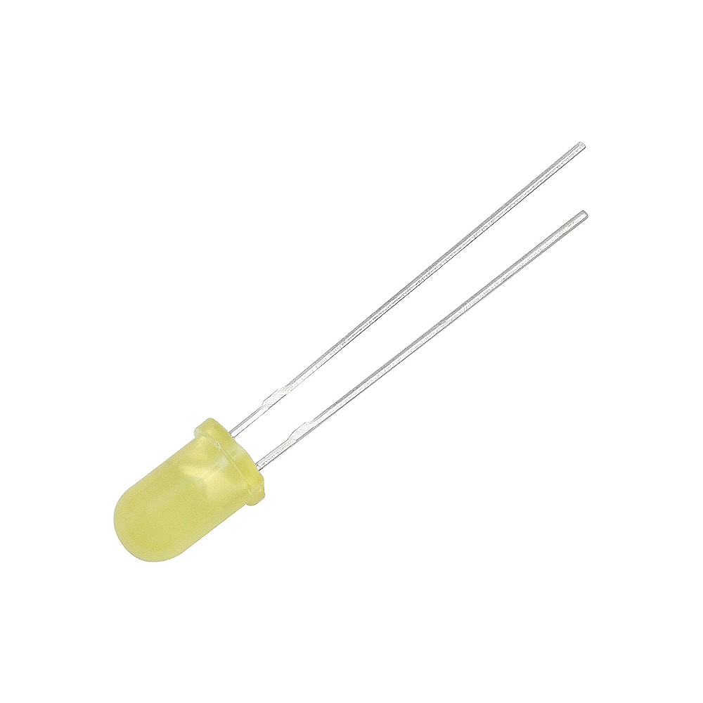 DIODA LED 5 mm ( ŻÓŁTA matowa )-PROL DIODA LED 5 mm ( ŻÓŁTA matowa )-PROL