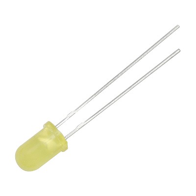 DIODA LED 5 mm ( ŻÓŁTA matowa )-PROL