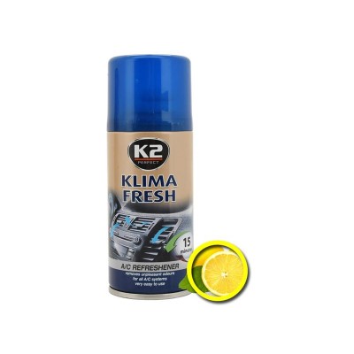 Oro gaiviklis K2 KLIMA FRESH Lemon 150ml-Automobilių oro