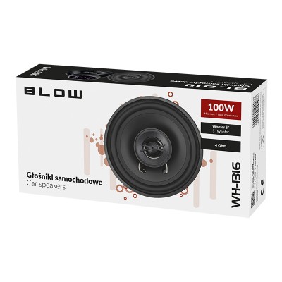 Głośnik BLOW WH-1316 5" 2 krypčių komplektas-PROL