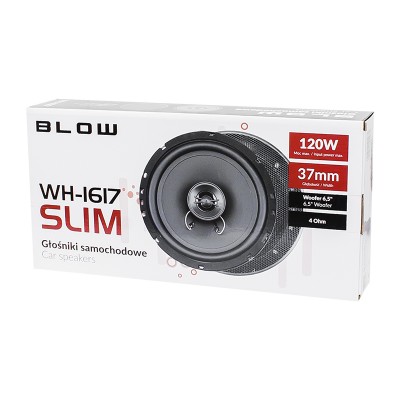 Głośnik BLOW WH-1617 SLIM 6,5" 2 krypčių-PROL