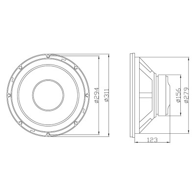 Głośnik BLOW A-300 4Ohm-PROL
