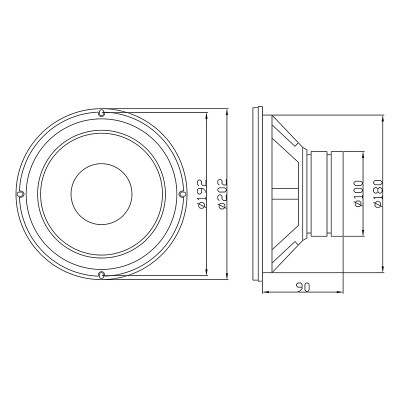 Głośn. BLOW GDN20 8Ohm-PROL