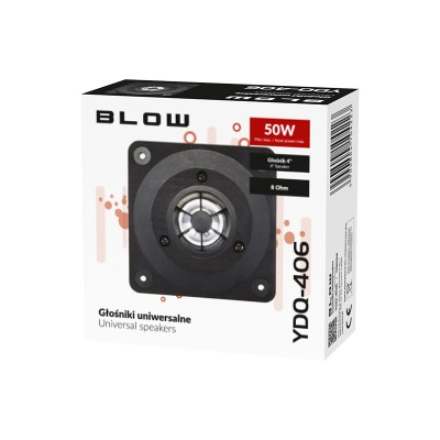 YDQ406 4"50W 8Ohm garsiakalbis BLOW-PROL