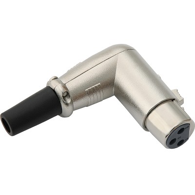 XLR 3P mikrofono lizdai ant kabelio-MIC jungtys ir lizdai