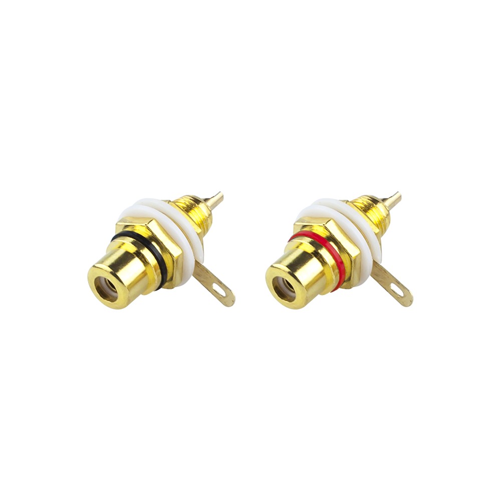 Montavimo RCA lizdas GOLDEN LARGE-PROL Montavimo RCA lizdas GOLDEN LARGE-PROL