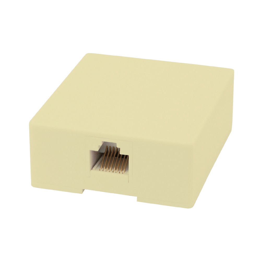 Telefono lizdas 8P8C (dėžutė-Kompiuterių RJ45 jungtys