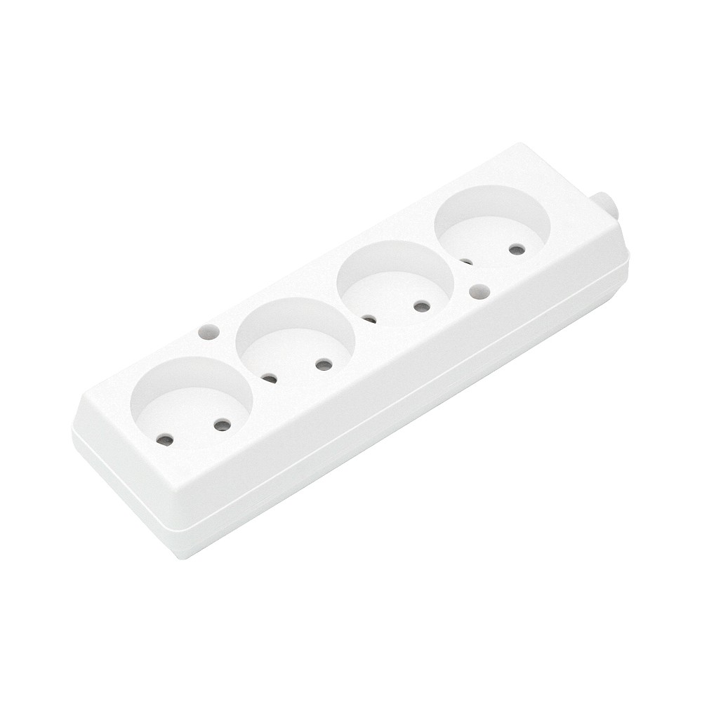 GN lizdas-460/GN-420 4GN be įžeminimo baltos spalvos-PROL