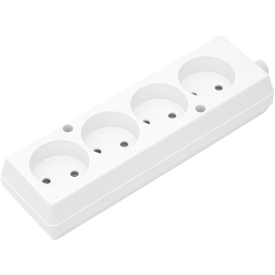 GN lizdas-460/GN-420 4GN be įžeminimo baltos spalvos-PROL
