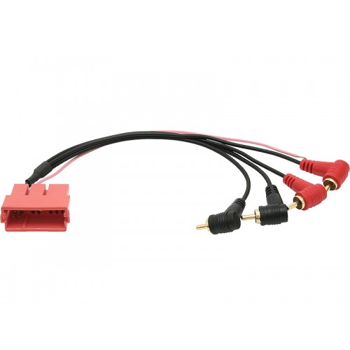 MINI ISO NICU 4xRCA (AUDI,VW,SKODA)-PROL