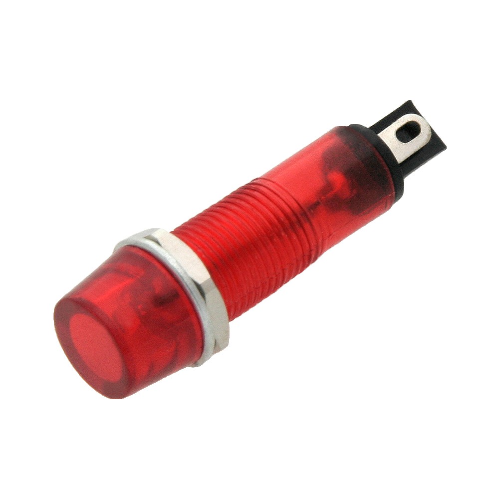 Neoninis valdymas 9 mm (raudonas) 230V-PROL