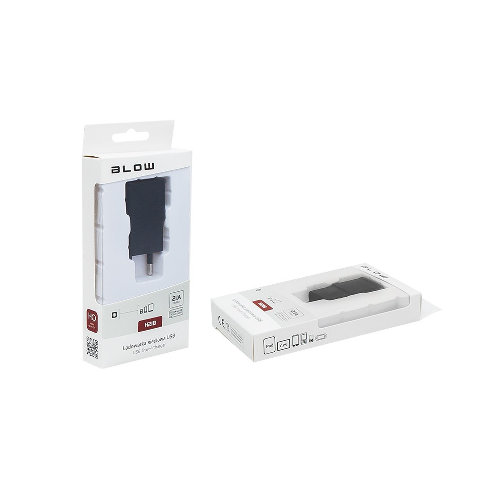 Maitinimo tinklo įkroviklis su lizdu. USB 2.1A H21B-PROL Maitinimo tinklo įkroviklis su lizdu. USB 2.1A H21B-PROL