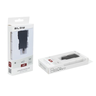 Maitinimo tinklo įkroviklis su lizdu. USB 2.1A H21B-PROL
