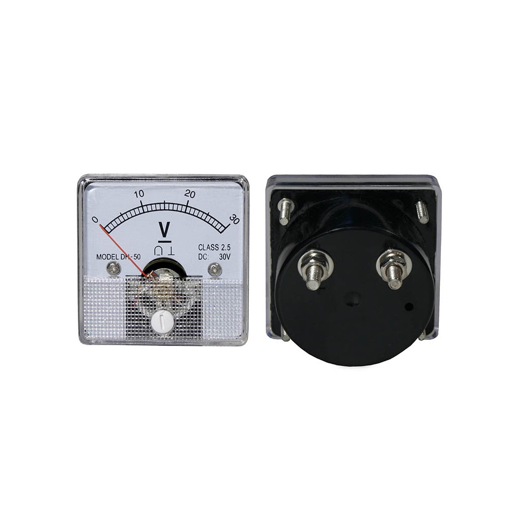 Analoginis voltmetras q.30V-Paneliniai voltmetrai apmermetrai
