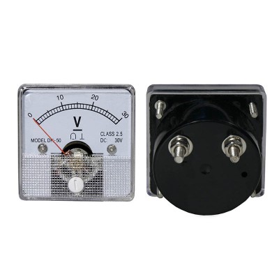 Analoginis voltmetras q.30V-Paneliniai voltmetrai apmermetrai