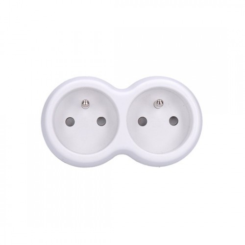 Skirstytuvo lizdas SOLIGHT P104-Kištukiniai adapteriai