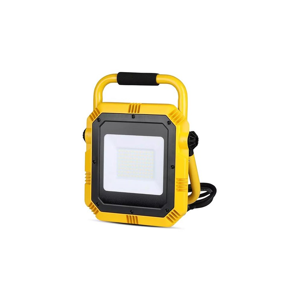 LED prožektorius nešiojamas V-TAC VT-51 6400K 50W "Samsung"