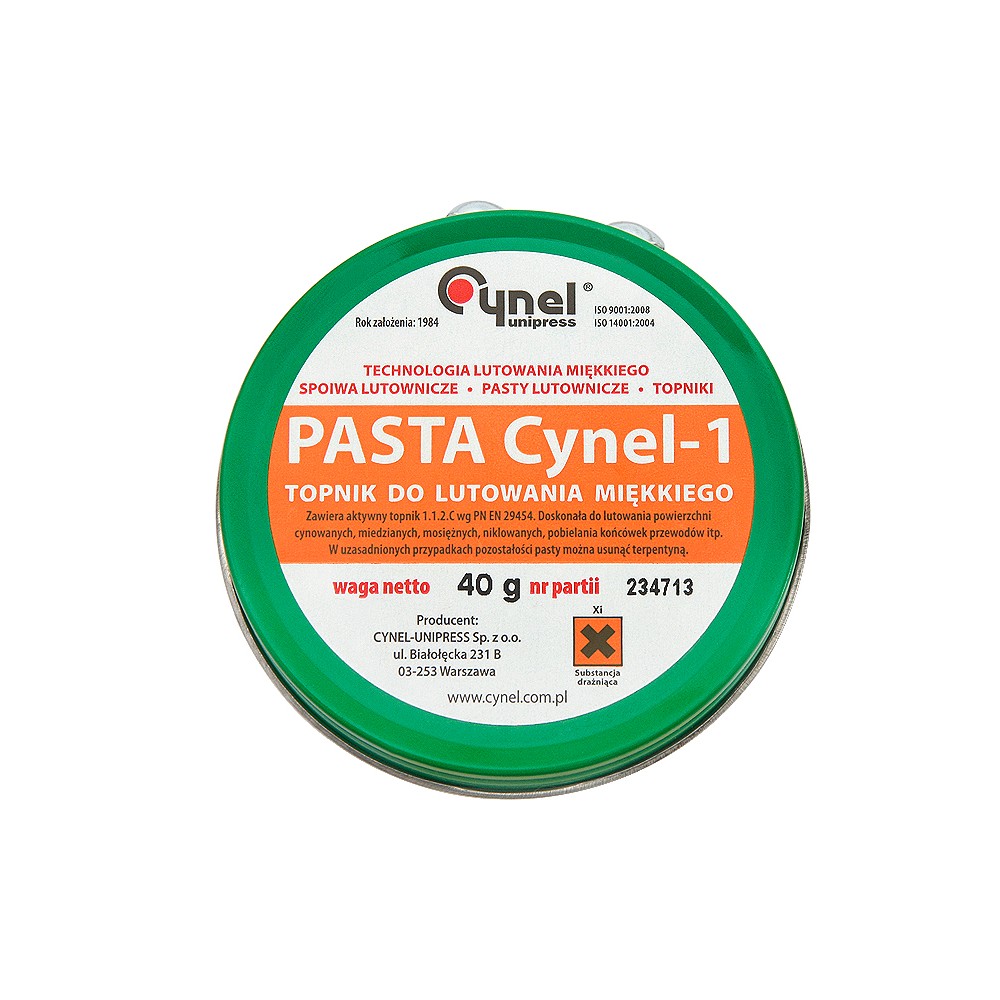 Litavimo pasta 40g CYNEL-PROL Litavimo pasta 40g CYNEL-PROL