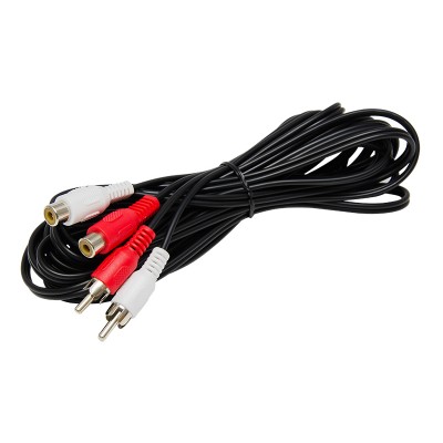 RCA ilginamasis kabelis: 2xWT/2xGN 5,0 m-PROL