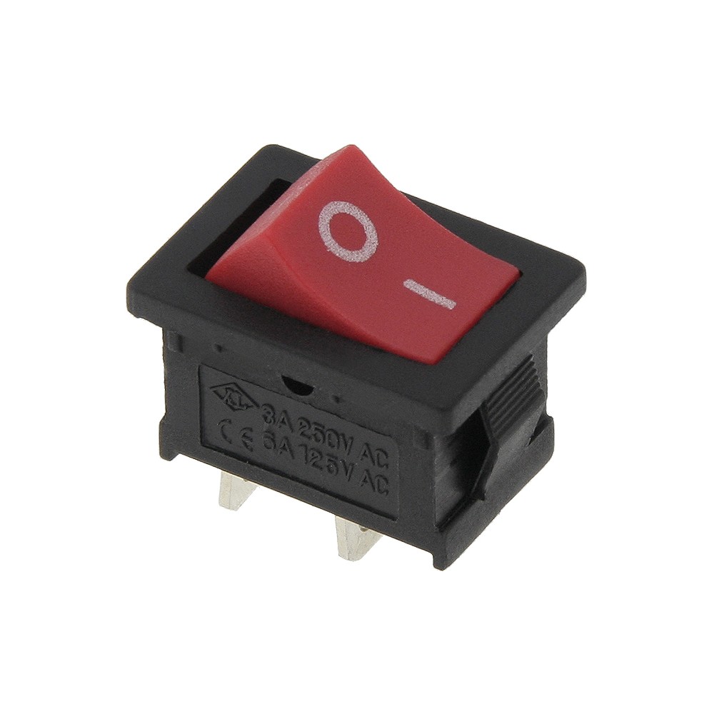 Jungiklis MK1012C RED rocker-PROL