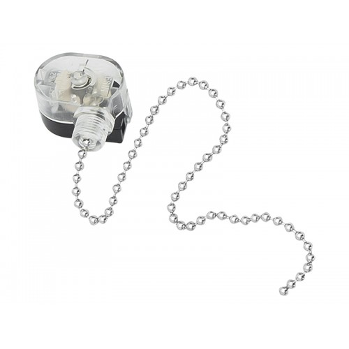 Sidabrinis grandininis jungiklis 3A 250VAC-PROL Sidabrinis grandininis jungiklis 3A 250VAC-PROL