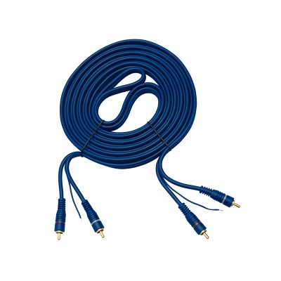 Jungtis 2xRCA 6mm 5m-PROL