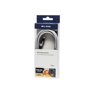 Optinė jungtis TOSLINK 5 mm 1,5 m-PROL