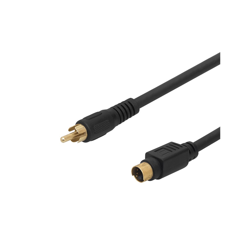WT.SVHS jungtis-1RCA 5 m-PROL