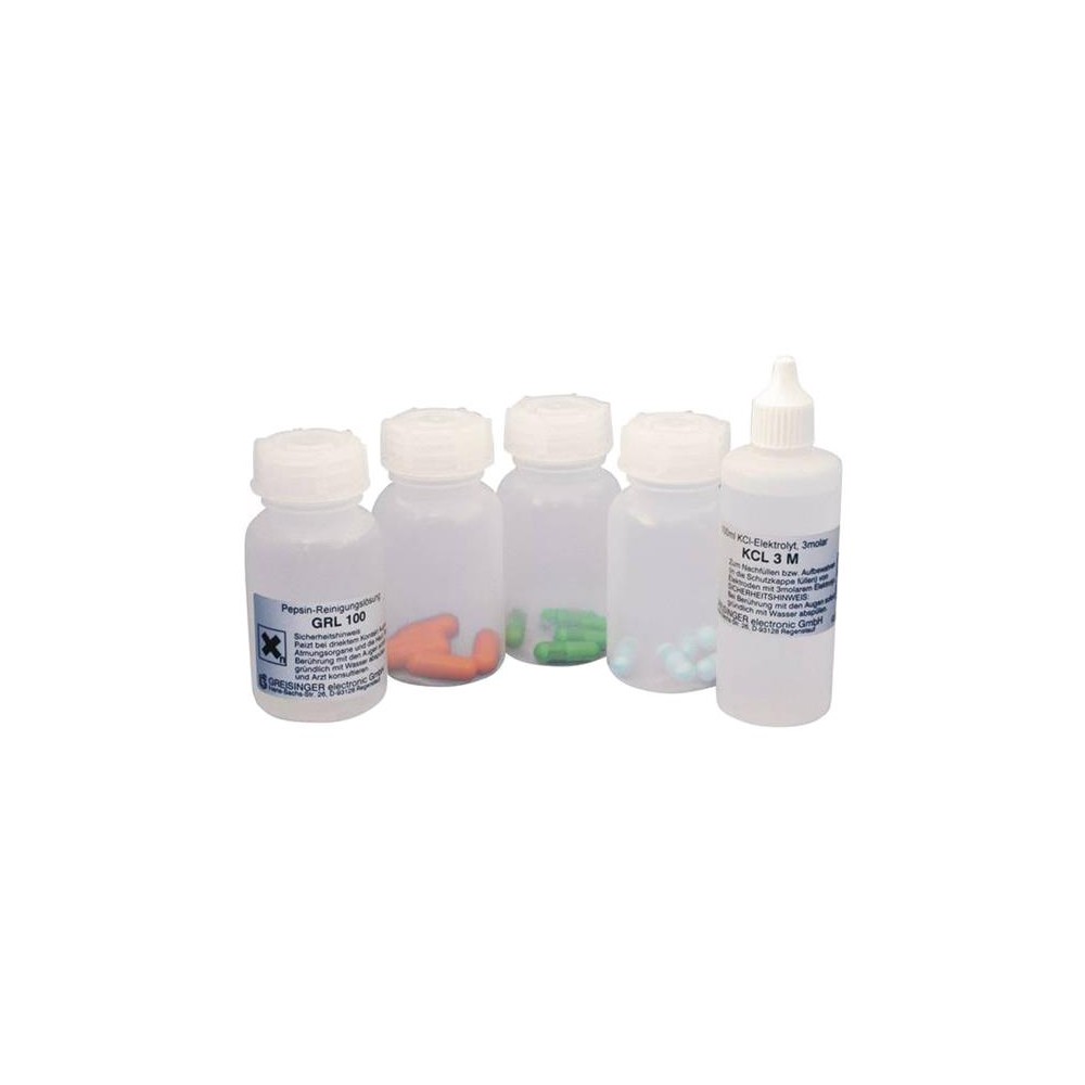 Kalibravimo rinkinys Greisinger GAK1400, skirtas pH